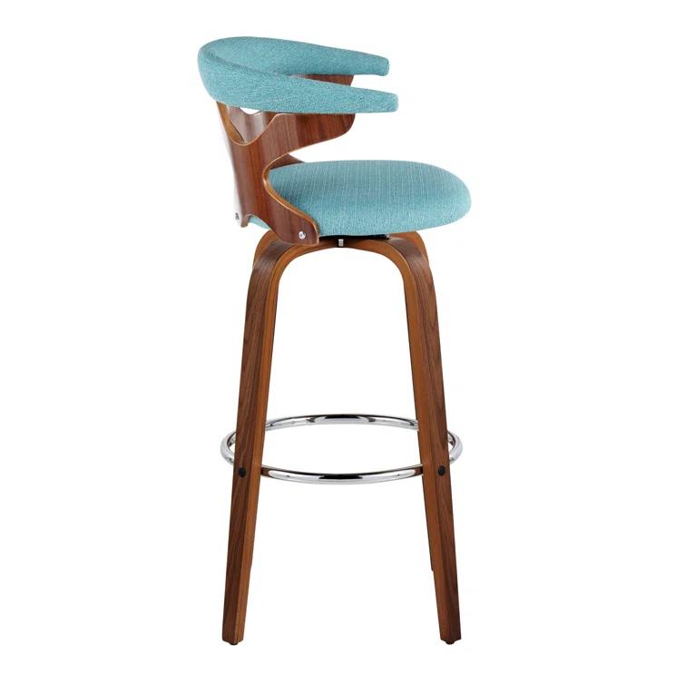 Gardenia Swivel Upholstered Counter Stool