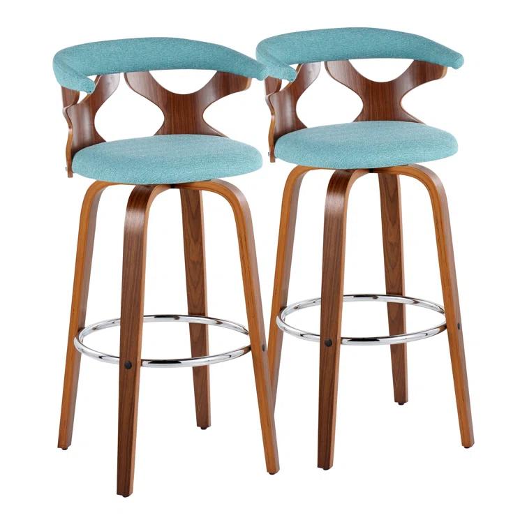 Gardenia Swivel Upholstered Counter Stool