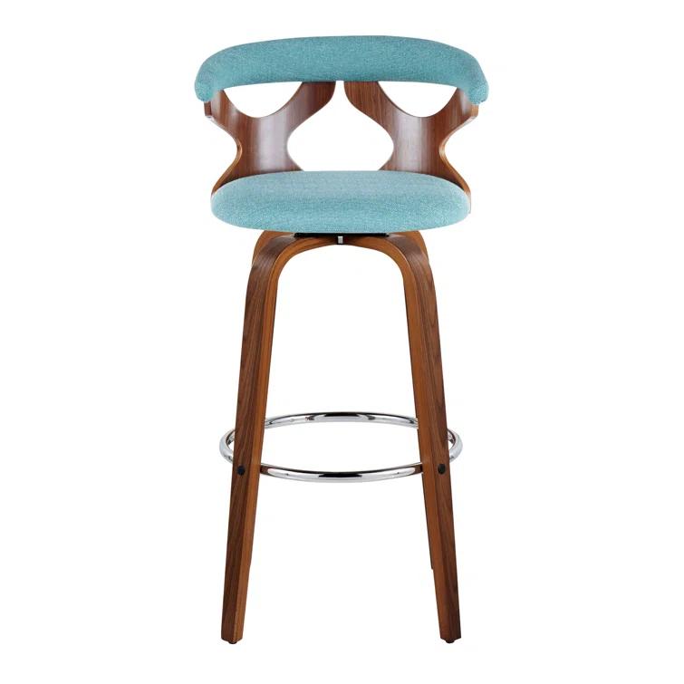 Gardenia Swivel Upholstered Counter Stool