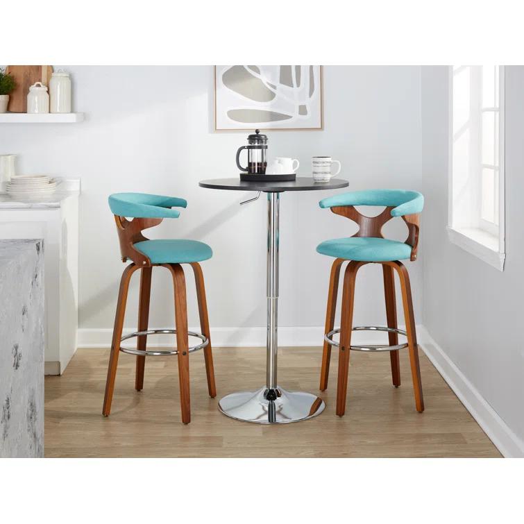 Gardenia Swivel Upholstered Counter Stool