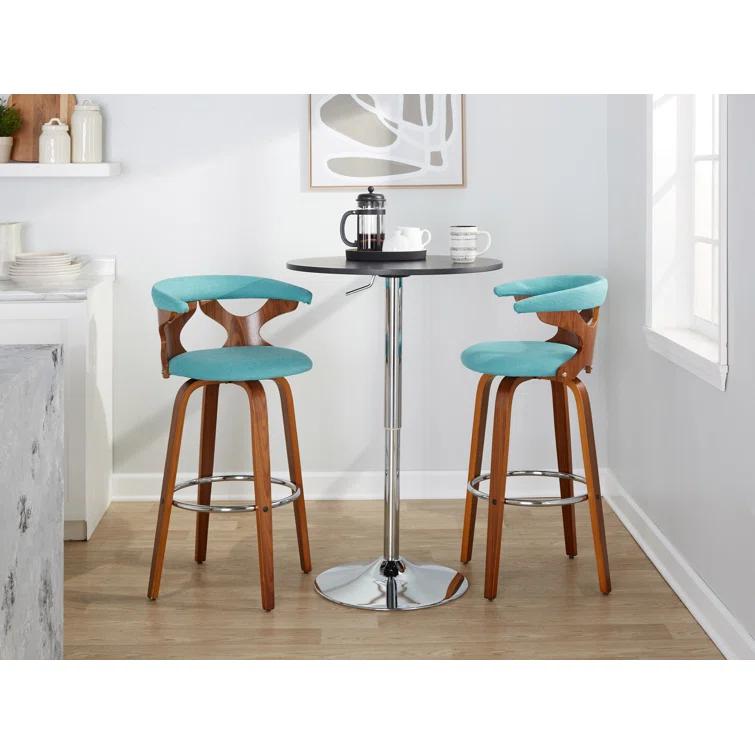 Gardenia Swivel Upholstered Counter Stool