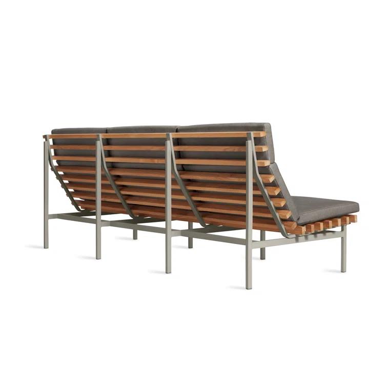 Perch 88'' Powder Coated Aluminum Outdoor Sofa
