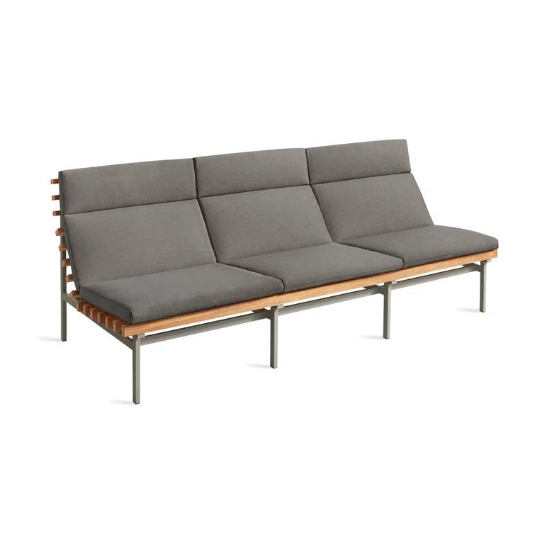 Perch 88'' Powder Coated Aluminum Outdoor Sofa