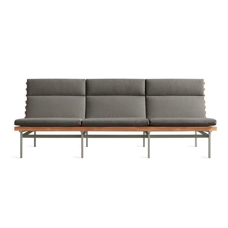Perch 88'' Powder Coated Aluminum Outdoor Sofa