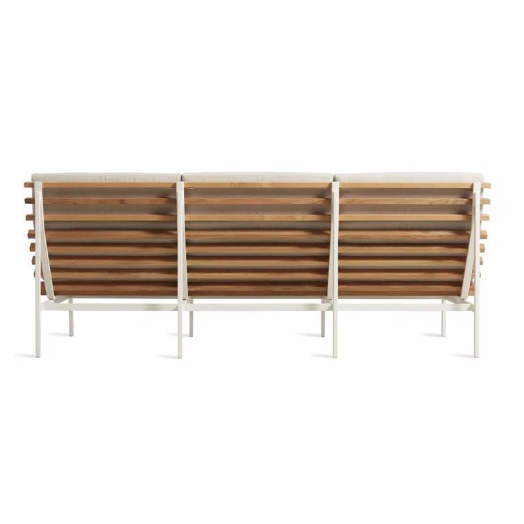 Perch 88'' Powder Coated Aluminum Outdoor Sofa