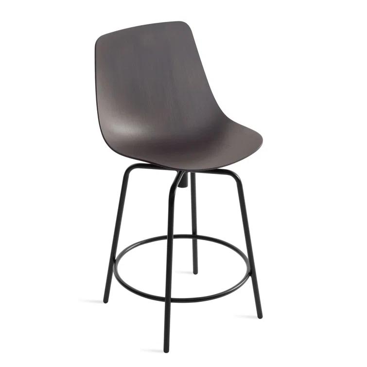 Clean Cut Swivel Stool