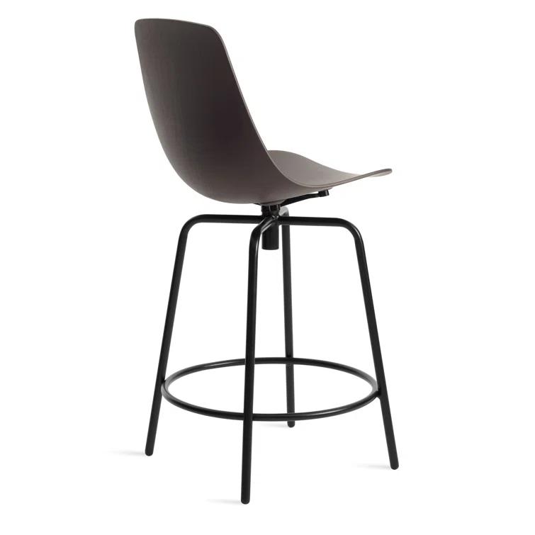 Clean Cut Swivel Stool