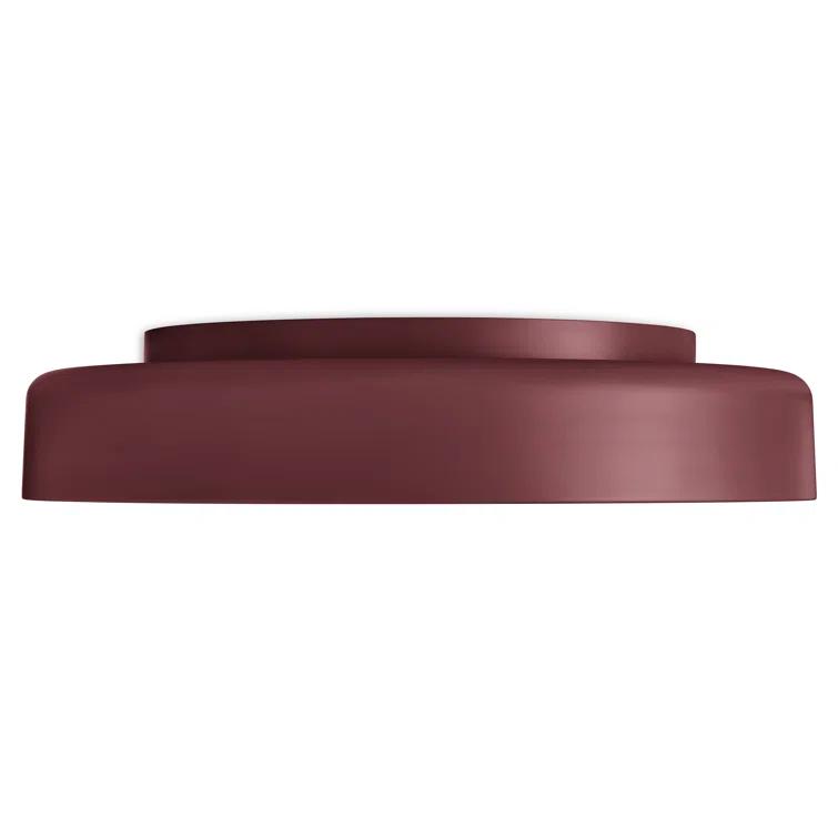 Bobber Glass LED Flush Mount