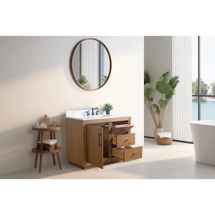 42" Single Bathroom Vanity Set