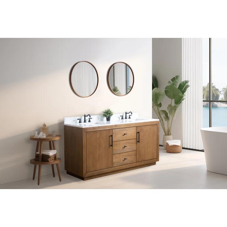 72" Free Standing Double Bathroom Vanity