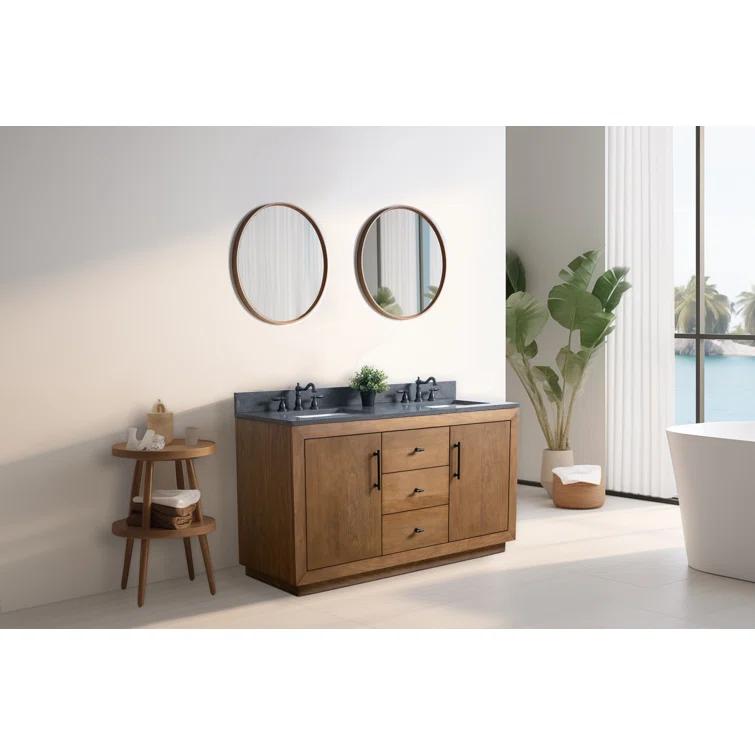 60" Double Bathroom Vanity Set with Top