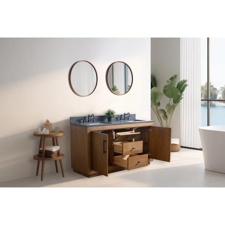 60" Double Bathroom Vanity Set with Top