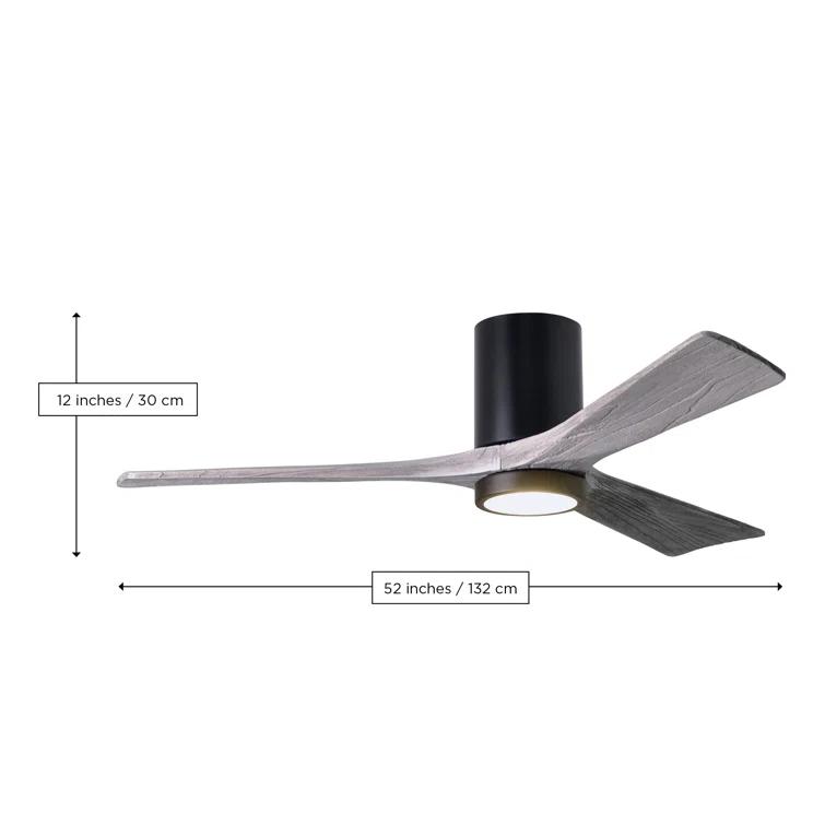Olivier 3 Blade Ceiling Fan with LED Light Kit