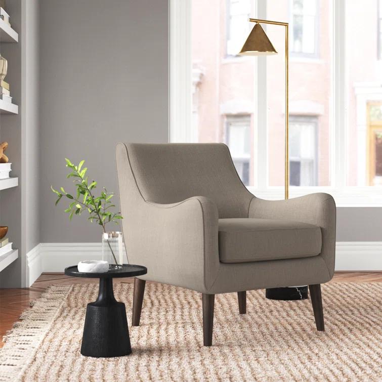 Femi Upholstered Mid-Century Accent Chair