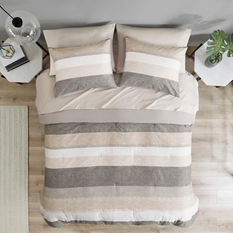 Madison Park Essentials Jaxon Comforter Set with Bed Sheets
