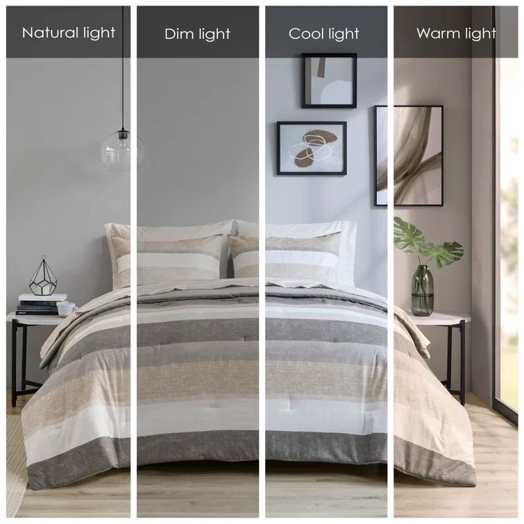 Madison Park Essentials Jaxon Comforter Set with Bed Sheets