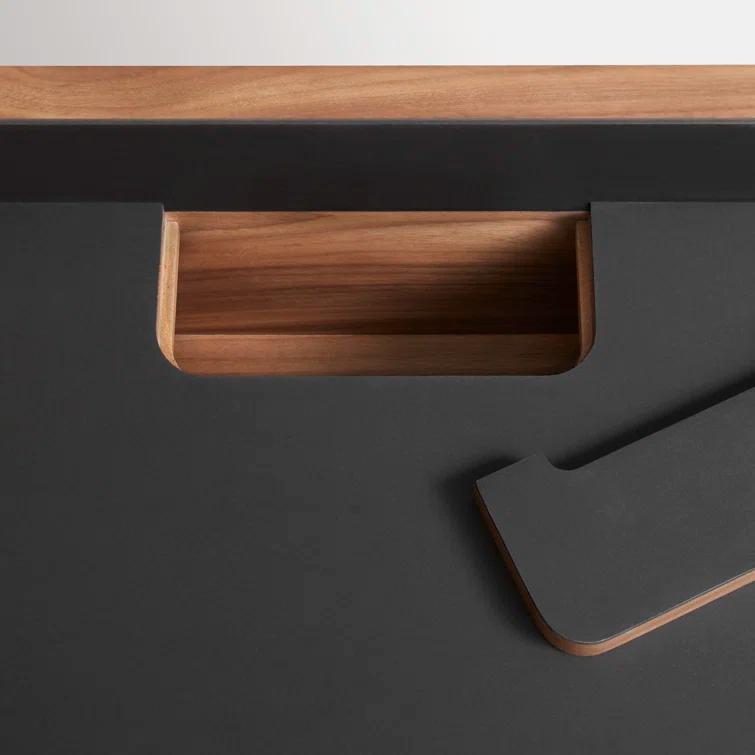 Tabloid Solid Wood Top Writing Desk