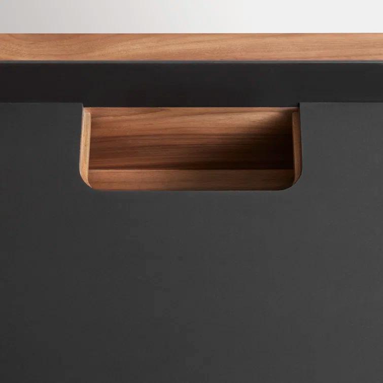 Tabloid Solid Wood Top Writing Desk