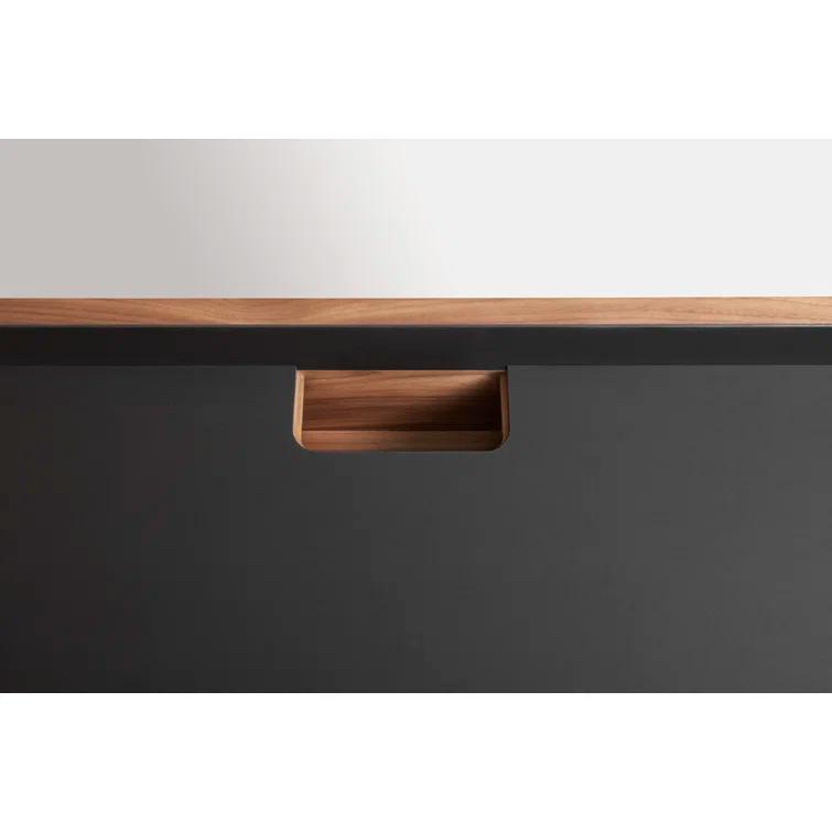 Tabloid Solid Wood Top Writing Desk