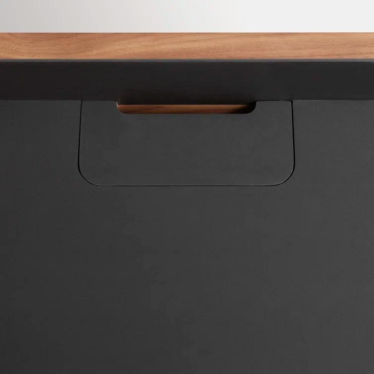Tabloid Solid Wood Top Writing Desk