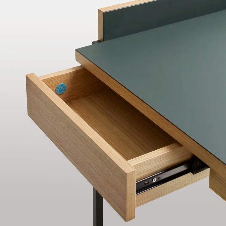 Tabloid Solid Wood Top Writing Desk