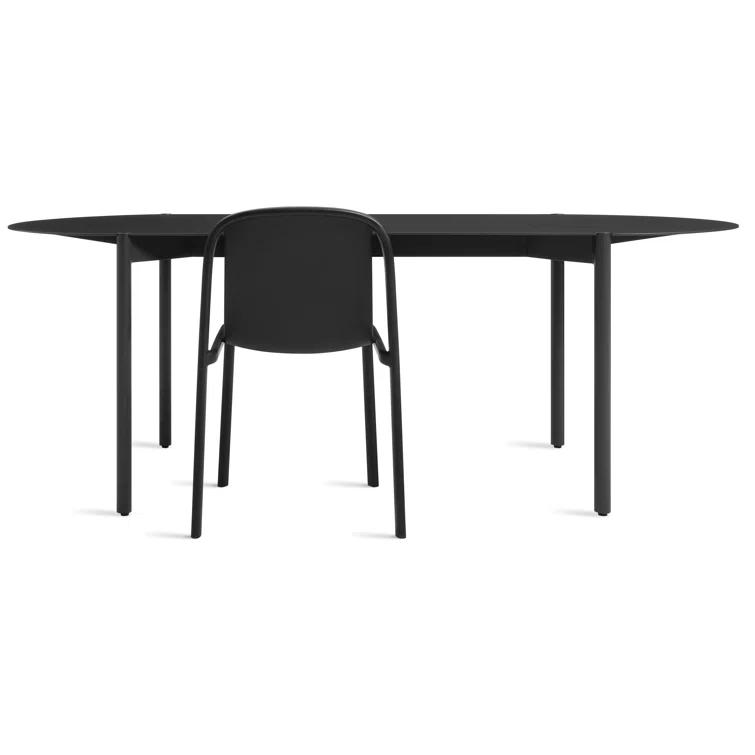 Comeuppance Oval Metal Outdoor Dining Table