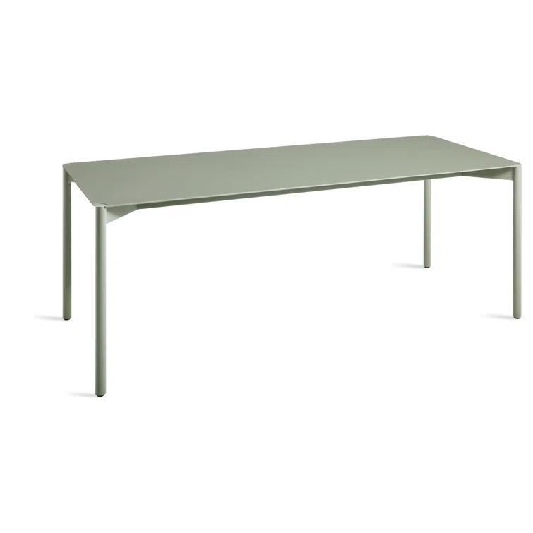 Comeuppance Rectangular Metal Outdoor Dining Table