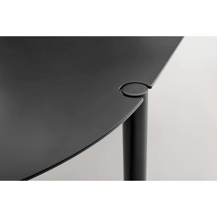 Comeuppance Oval Metal Outdoor Dining Table