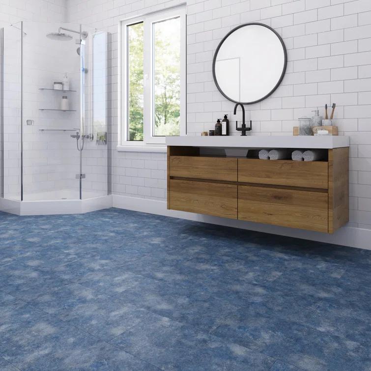 MaxCore Terra 22mil x 12" W x 24" L Click Lock Vinyl Tile Flooring