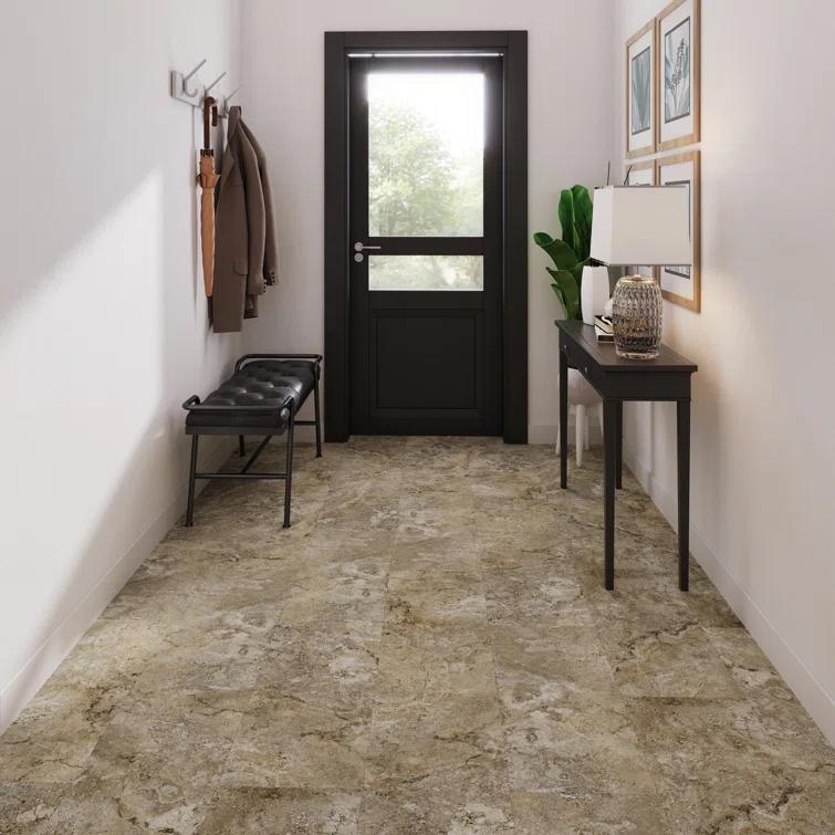 MaxCore Terra 22mil x 12" W x 24" L Click Lock Vinyl Tile Flooring
