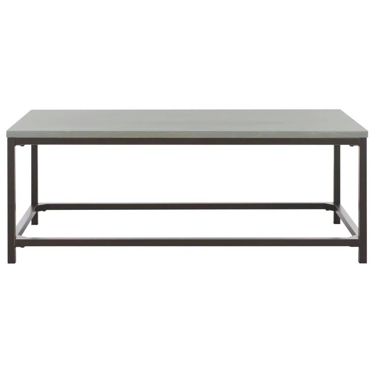 Auton Solid Wood Top Coffee Table
