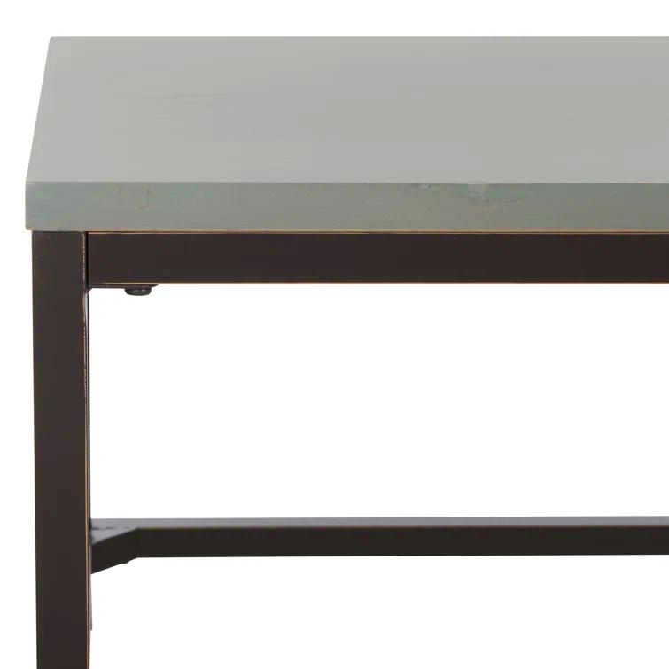 Auton Solid Wood Top Coffee Table