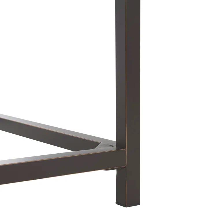 Auton Solid Wood Top Coffee Table