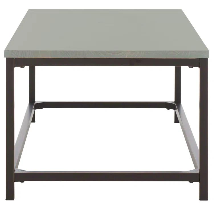 Auton Solid Wood Top Coffee Table