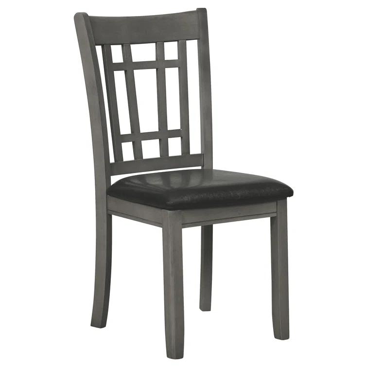 Damian 5-Piece Dining Set Medium Grey