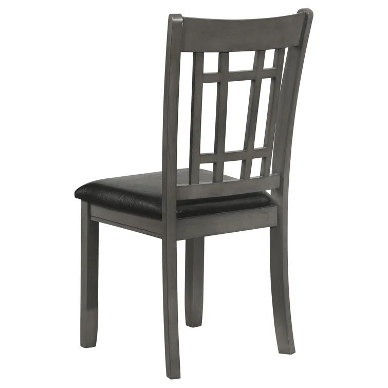 Damian 5-Piece Dining Set Medium Grey