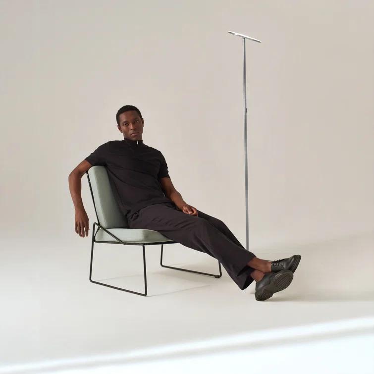 Brightech Sky Flux Industrial 63" Dimmable LED Floor Lamp with Adjustable Head