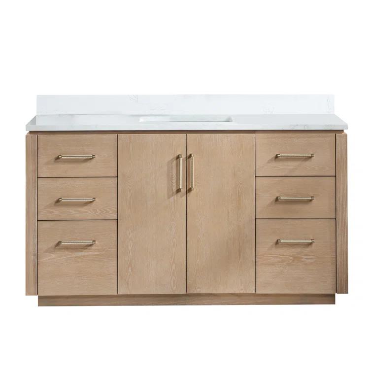 Cloverfield 60'' Single Bathroom Vanity