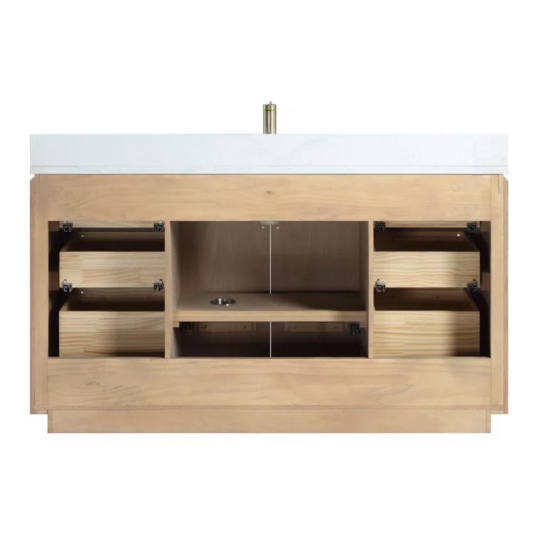 Cloverfield 60'' Single Bathroom Vanity