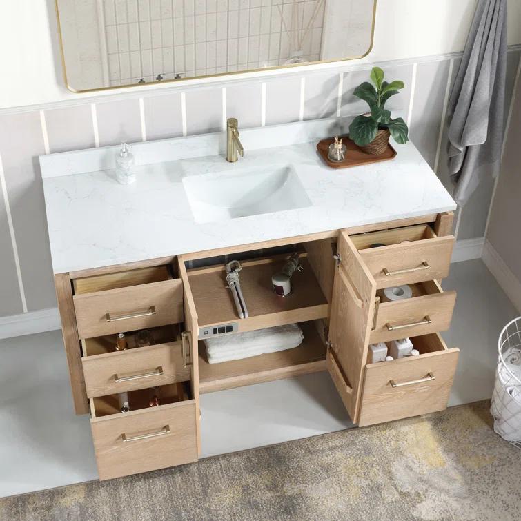 Cloverfield 60'' Single Bathroom Vanity