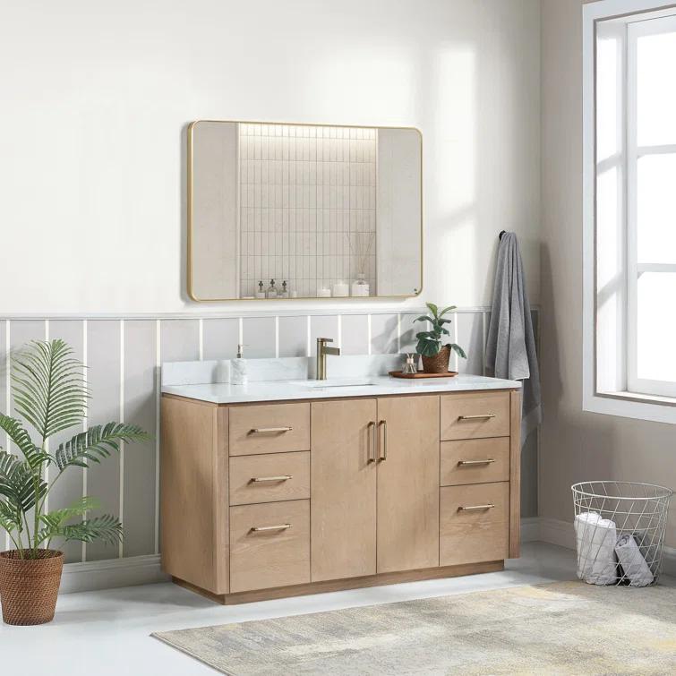 Cloverfield 60'' Single Bathroom Vanity