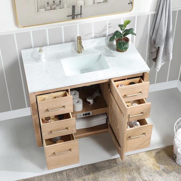 Cloverfield 48'' Single Bathroom Vanity