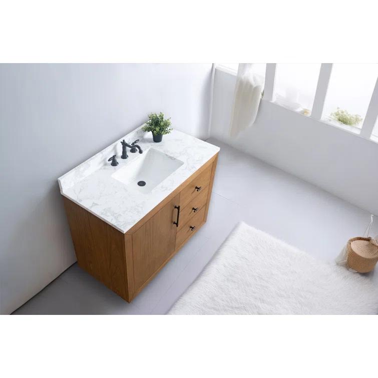 42" Single Bathroom Vanity Set