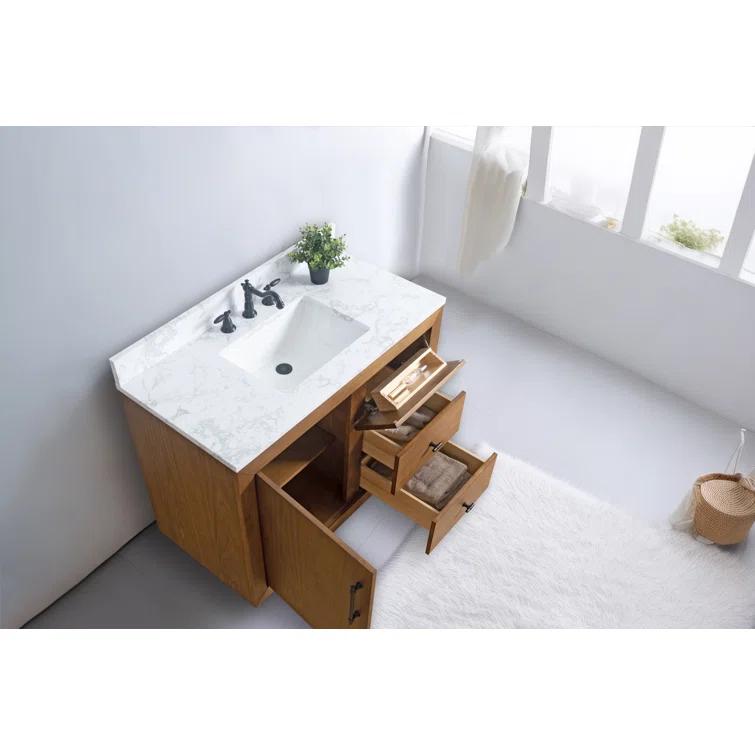 42" Single Bathroom Vanity Set