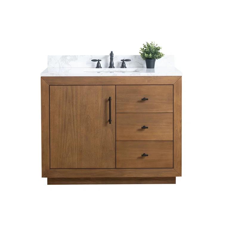 42" Single Bathroom Vanity Set