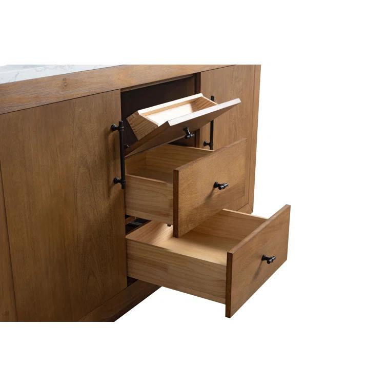 60" Double Bathroom Vanity Set with Top