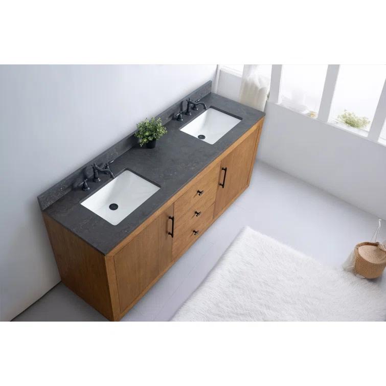 72" Free Standing Double Bathroom Vanity
