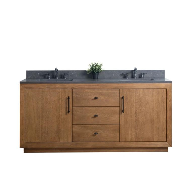 72" Free Standing Double Bathroom Vanity