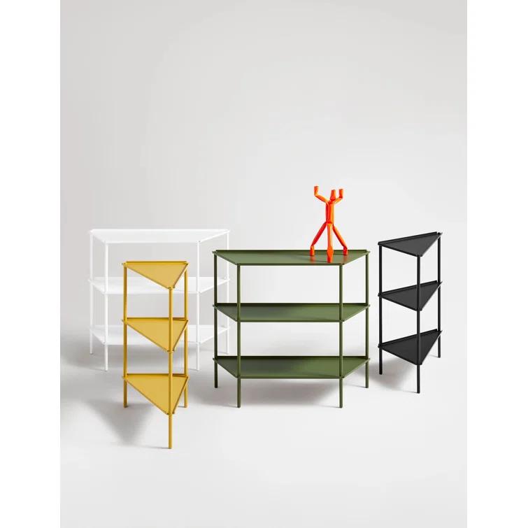 Not For Nothing 38'' W Powder Coated Aluminum Shelving Unit