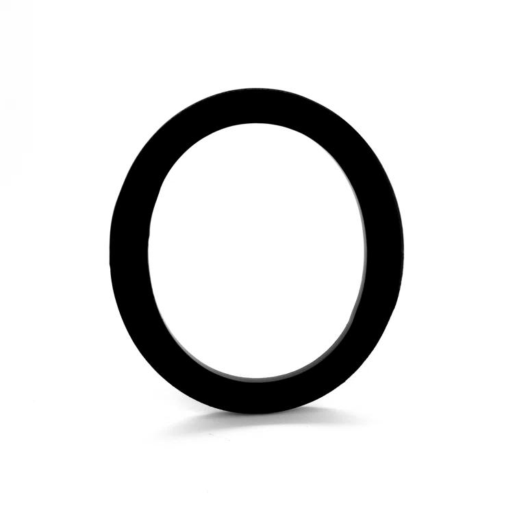Montague Metal Products MHN-06-0-F-BK1 Floating House Number, 6" x 5.5" x 0.31" Black